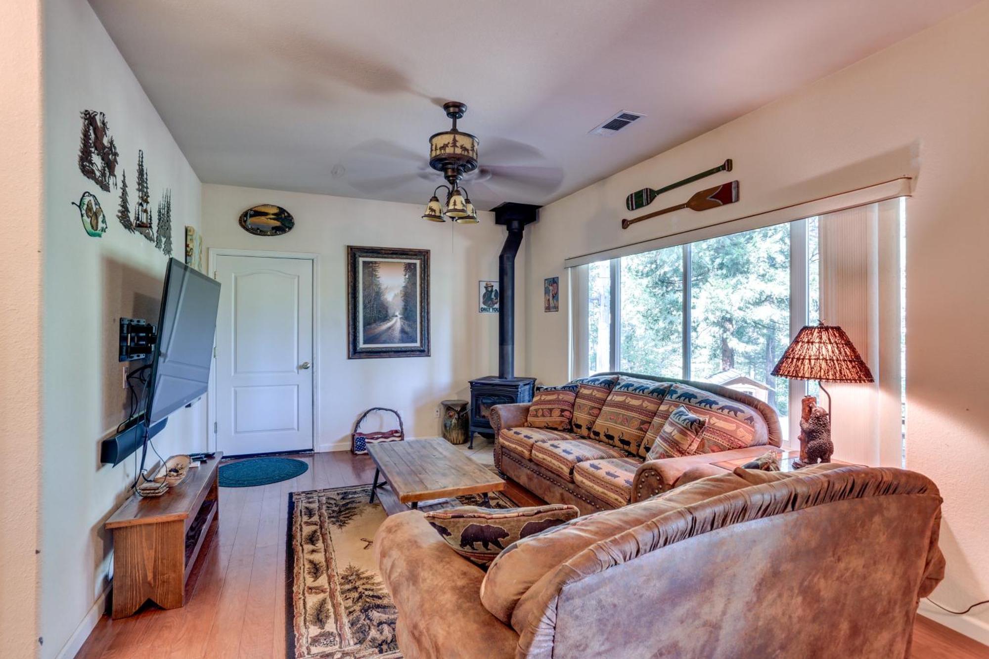 Peaceful And Private Mariposa Cabin On 2 Acres! Villa Midpines Buitenkant foto