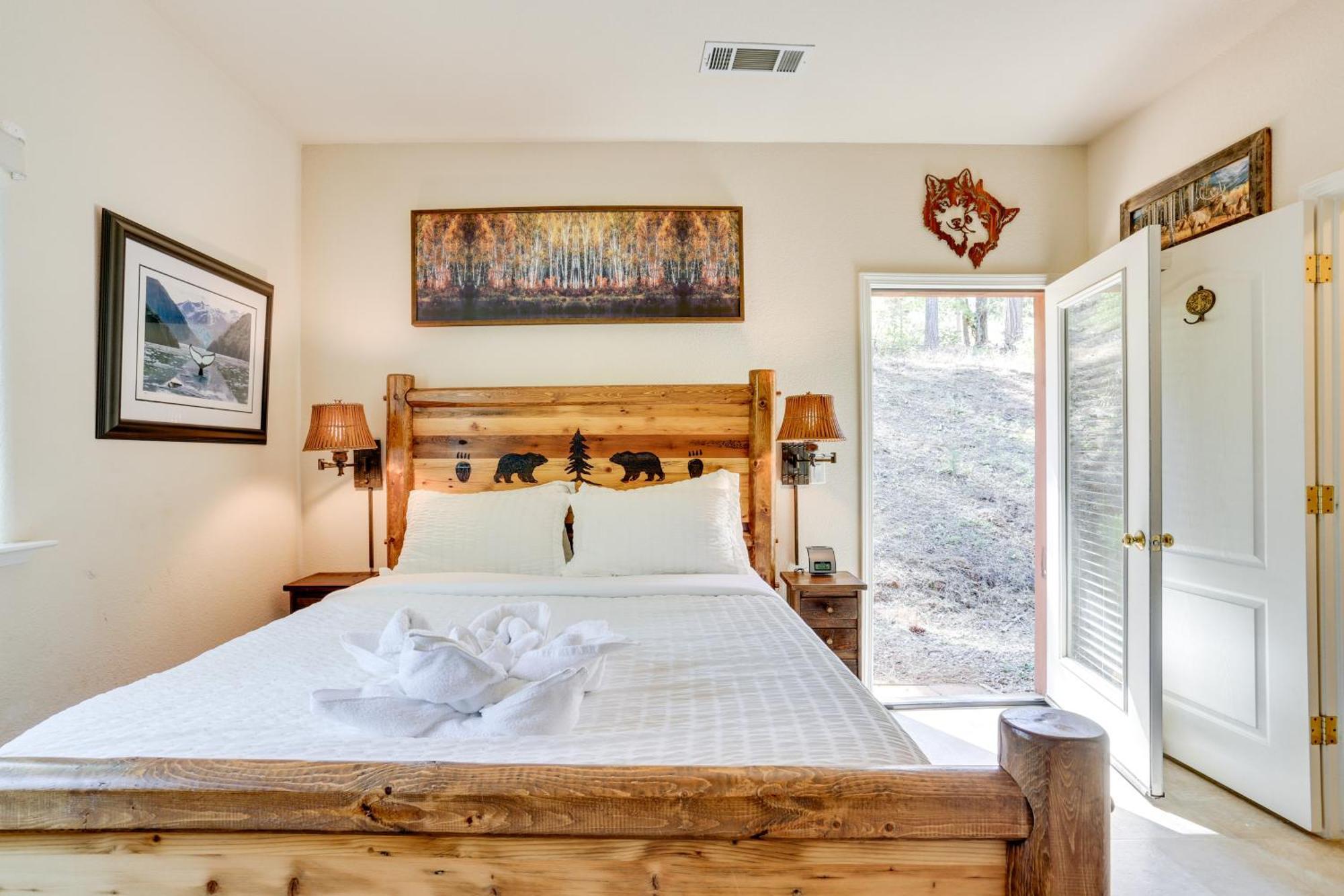 Peaceful And Private Mariposa Cabin On 2 Acres! Villa Midpines Buitenkant foto