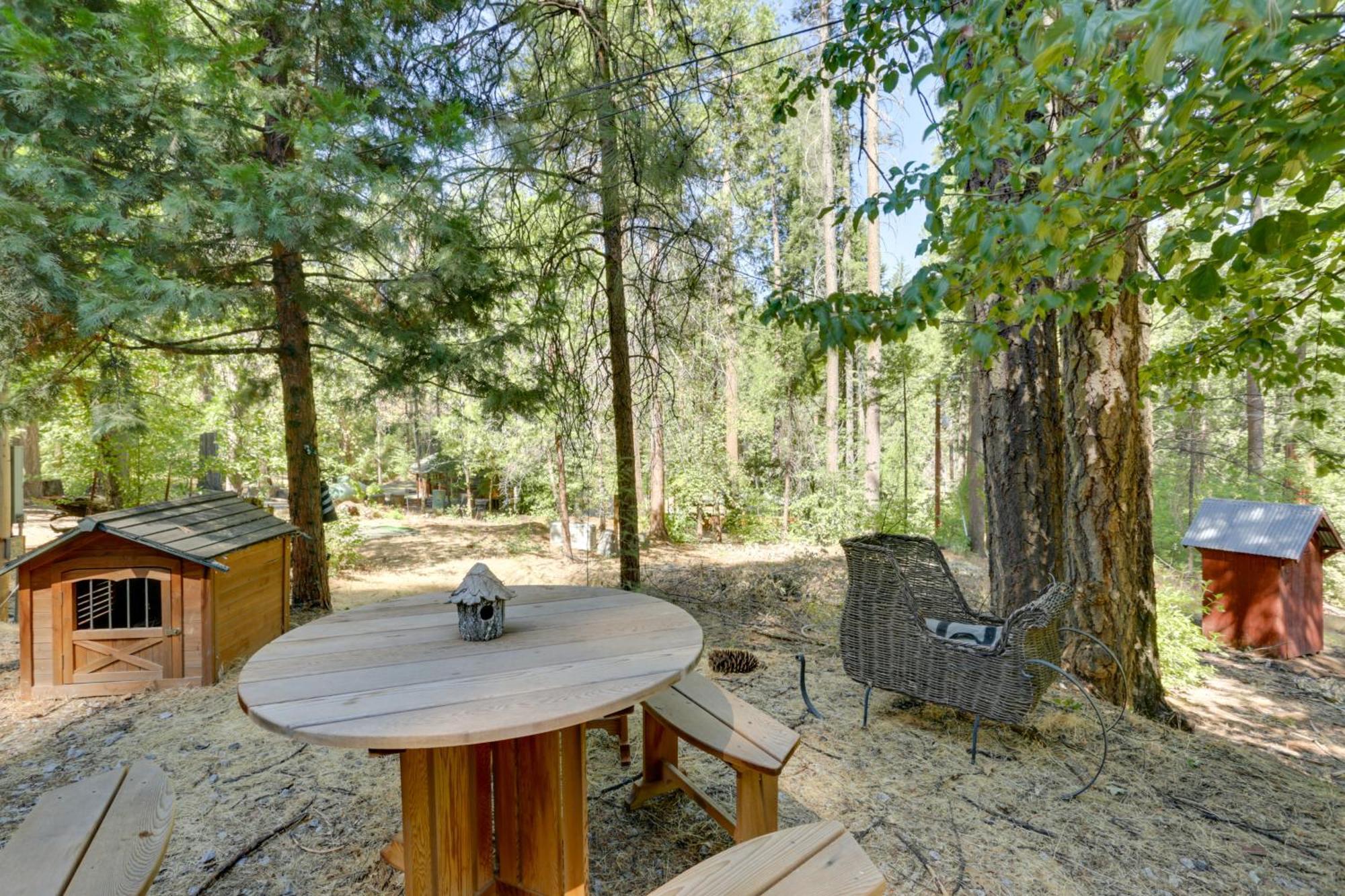 Peaceful And Private Mariposa Cabin On 2 Acres! Villa Midpines Buitenkant foto