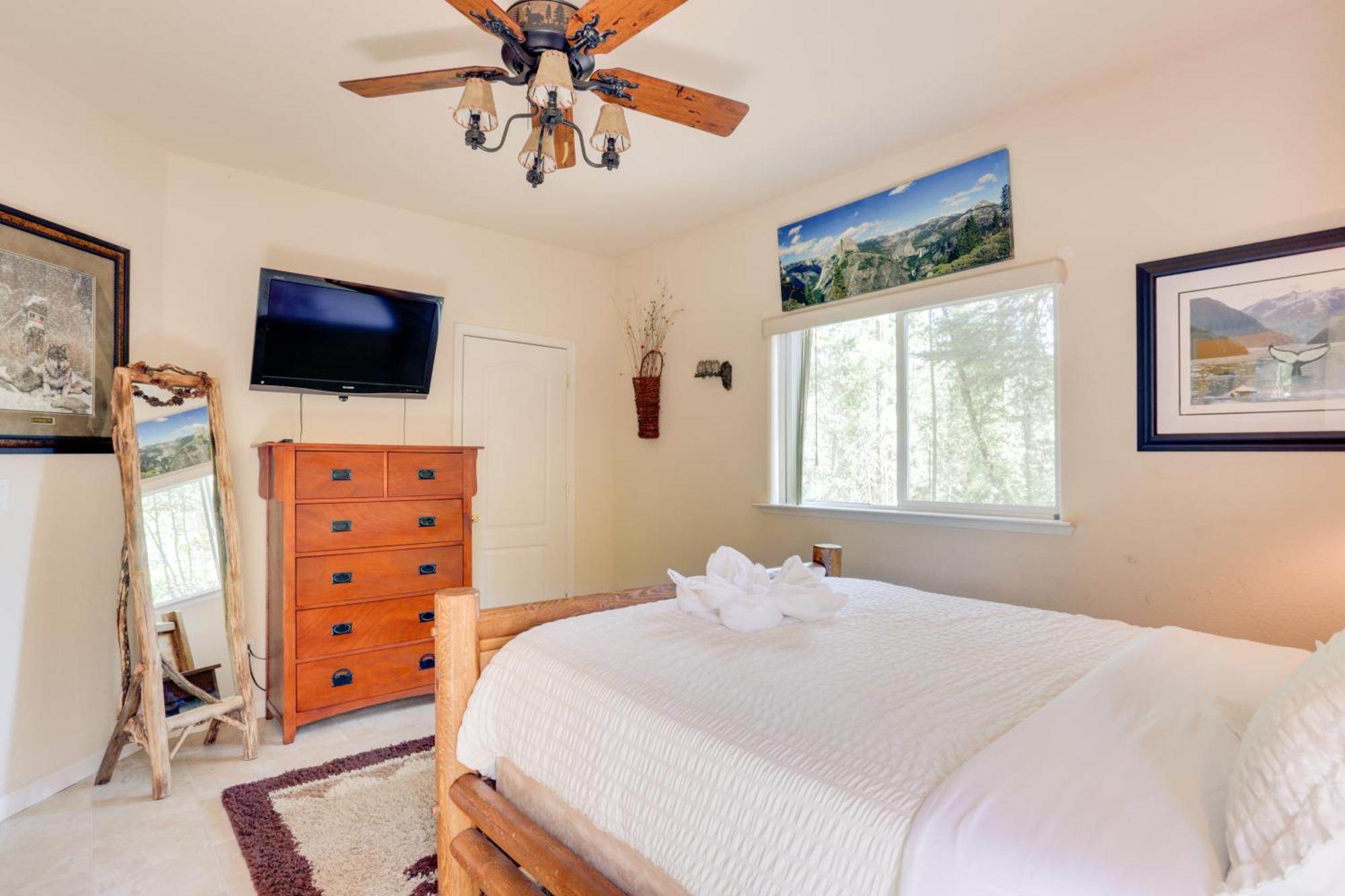 Peaceful And Private Mariposa Cabin On 2 Acres! Villa Midpines Buitenkant foto