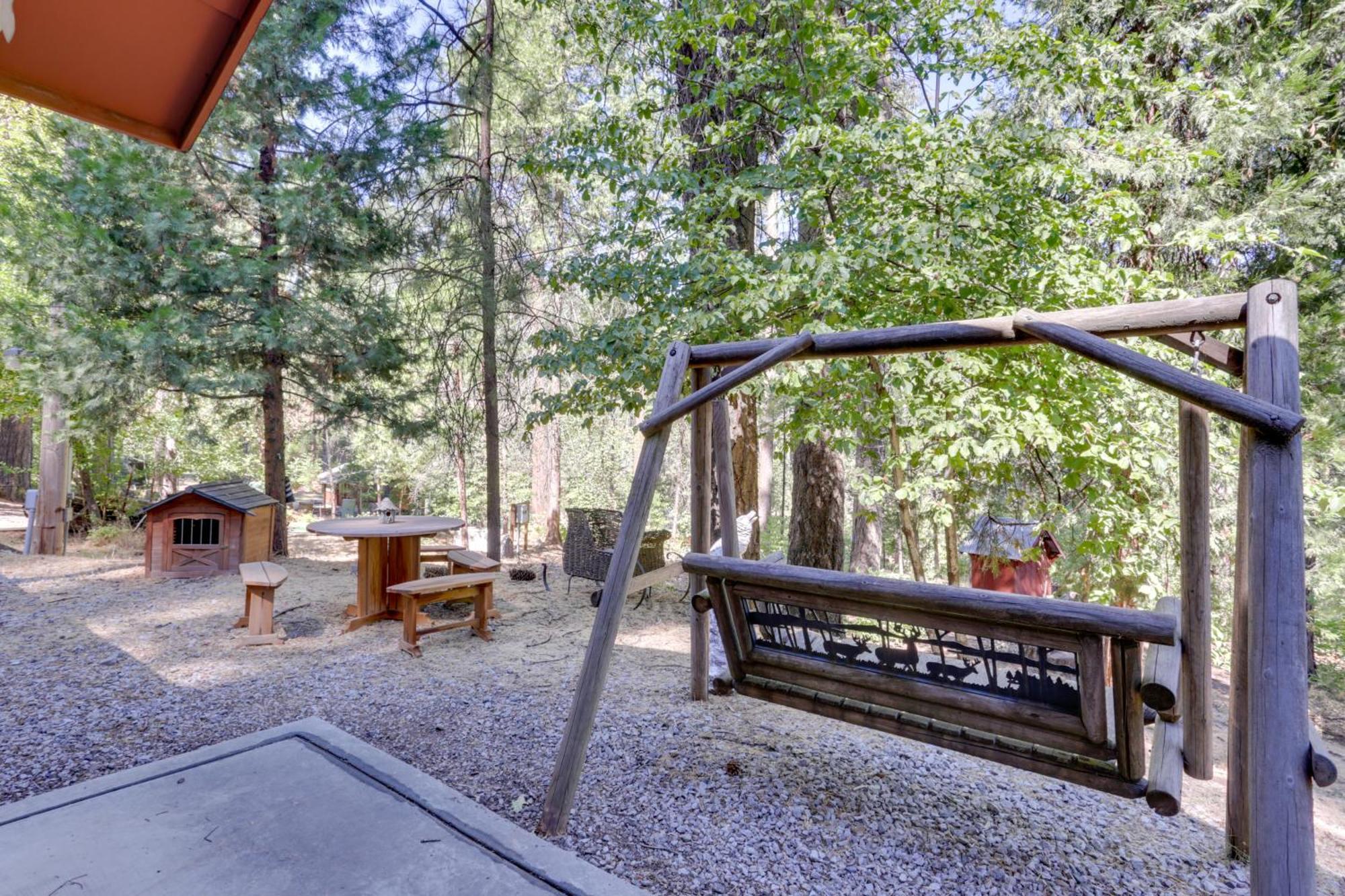 Peaceful And Private Mariposa Cabin On 2 Acres! Villa Midpines Buitenkant foto